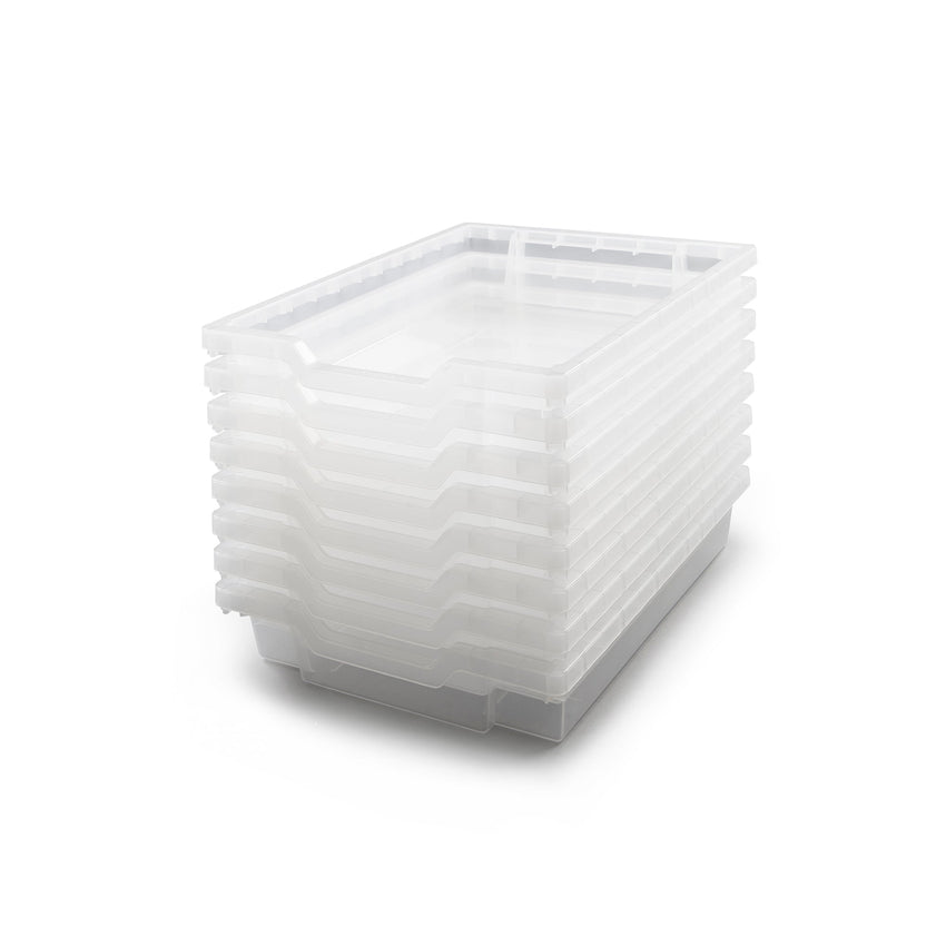 Gratnells F1 Shallow Tray Pack of 8 (GRA - F01) - SchoolOutlet