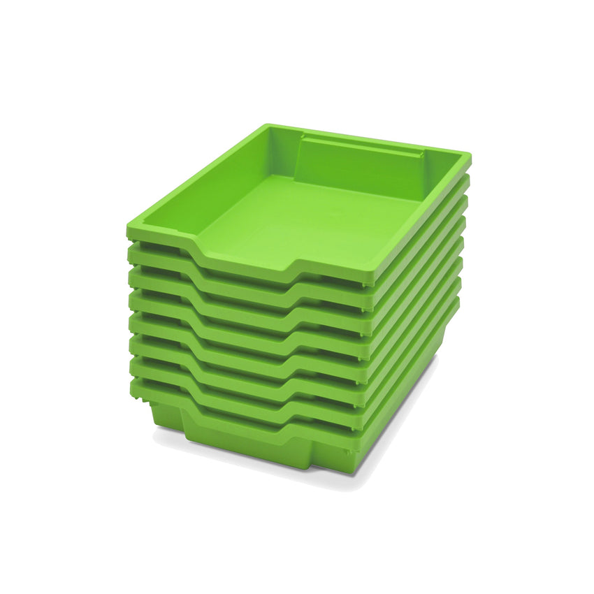 Gratnells F1 Shallow Tray Pack of 8 (GRA - F01) - SchoolOutlet