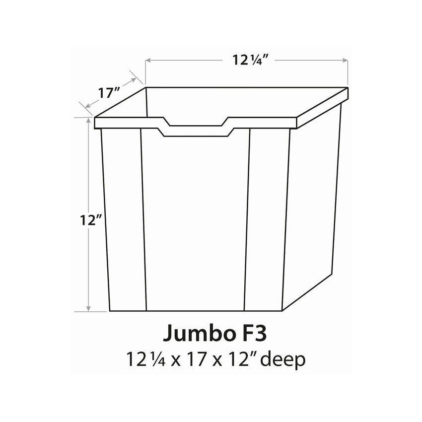 Gratnells F3 Jumbo Tray Pack of 6 (GRA - F03) - SchoolOutlet