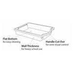 Gratnells F3 Jumbo Tray Pack of 6 (GRA - F03) - SchoolOutlet