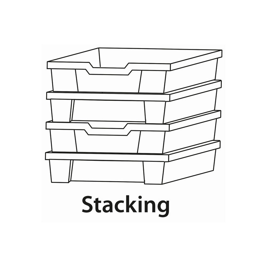 Gratnells F3 Jumbo Tray Pack of 6 (GRA - F03) - SchoolOutlet