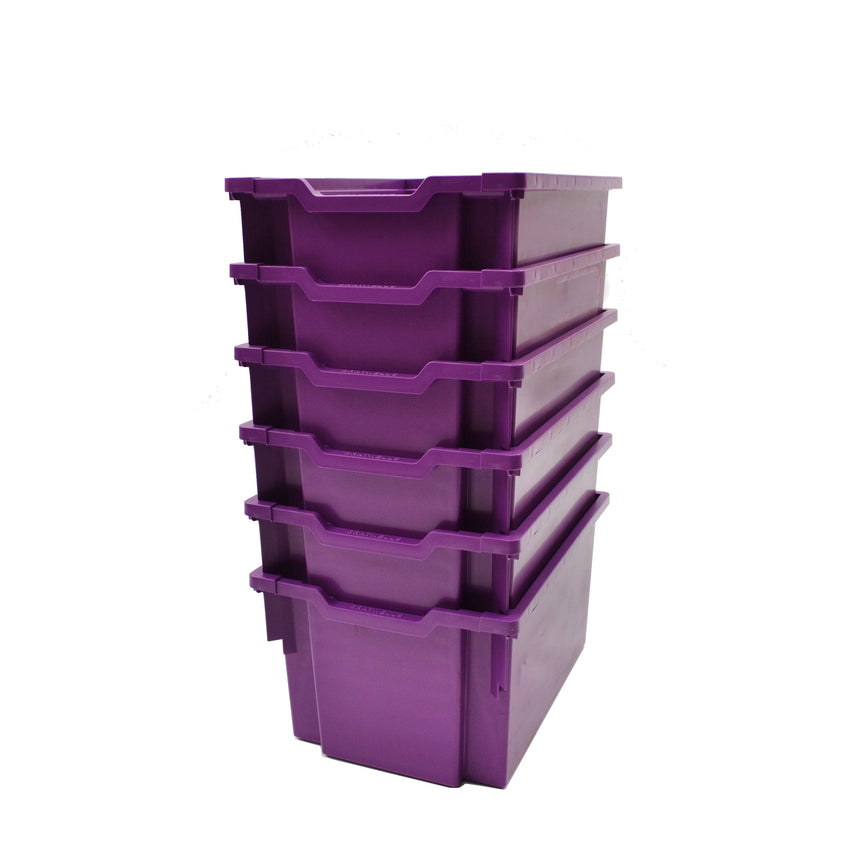 Gratnells F25 Extra Deep Tray Pack of 6 (GRA - F25) - SchoolOutlet