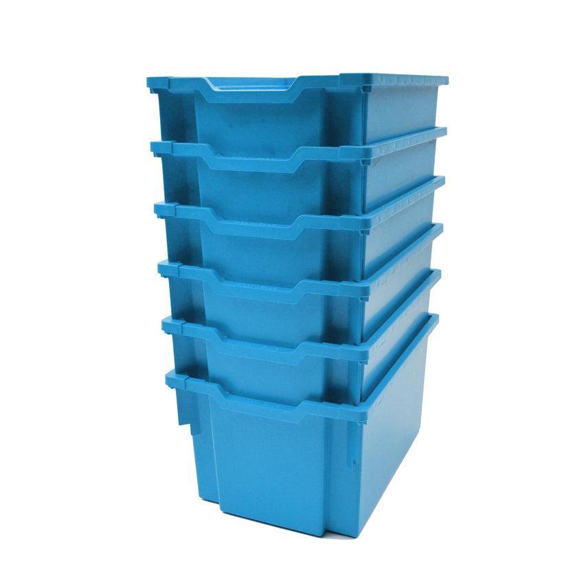 Gratnells F25 Extra Deep Tray Pack of 6 (GRA - F25) - SchoolOutlet