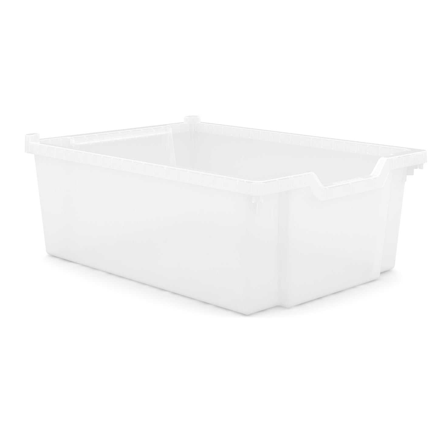 Gratnells Deep FS02 Tray Translucent (20) Pack 6 (GRA - FS0220P6) - SchoolOutlet