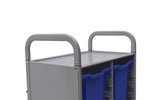 Gratnells Callero Double Cart with 4 Jumbo Trays (GRA - SSET1744) - SchoolOutlet