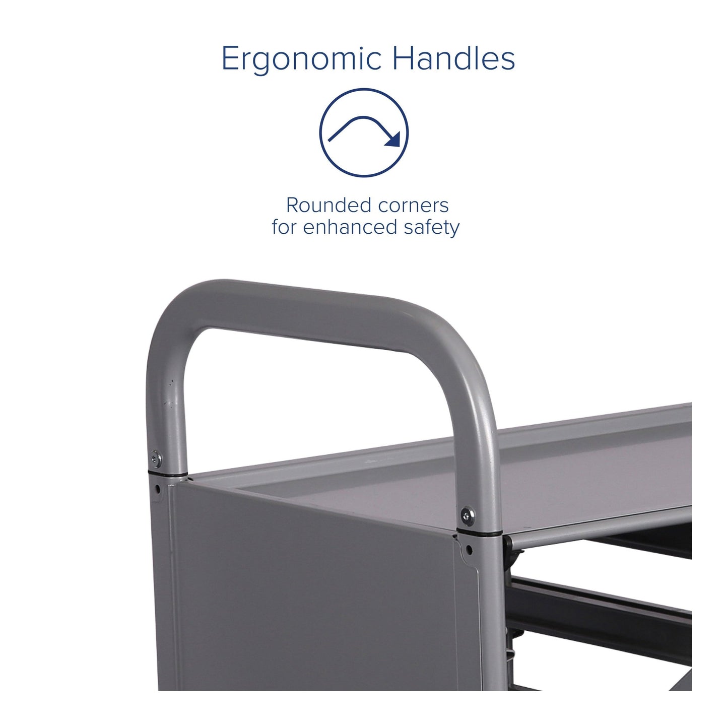 Gratnells Callero Double Cart with 4 Jumbo Trays (GRA - SSET1744) - SchoolOutlet