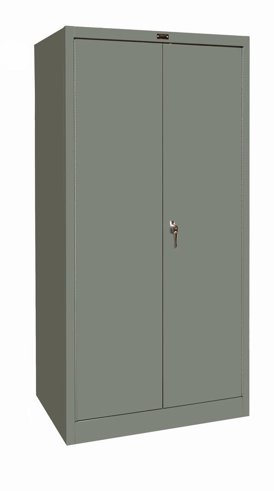 Hallowell 400 Series Commercial Steel Cabinet, Storage Configuration Double Door 36"W x 24"D x 72"H (HAL - 415S24) - SchoolOutlet