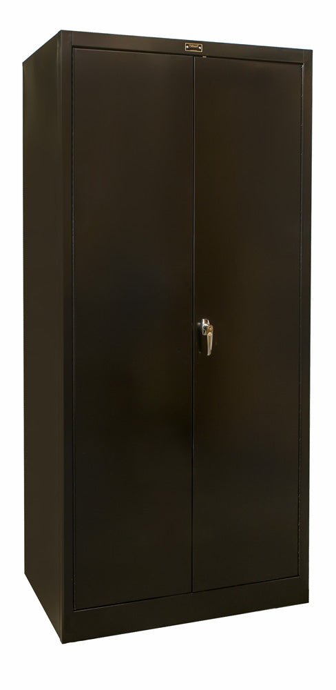 Hallowell 400 Series Commercial Steel Cabinet, Storage Configuration Double Door 36"W x 24"D x 72"H (HAL - 415S24) - SchoolOutlet