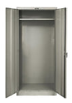 Hallowell 400 Series Commercial Steel Cabinet, Wardrobe Configuration Double Door 36