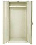 Hallowell 400 Series Commercial Steel Cabinet, Wardrobe Configuration Double Door 36