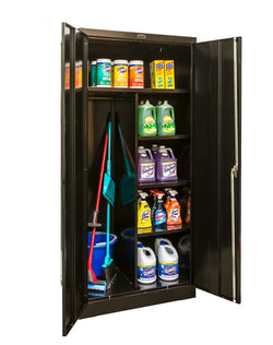Hallowell 400 Series Commercial Steel Cabinet, Combination Configuration Double Door 36"W x 18"D x 72"H (HAL-455C18)