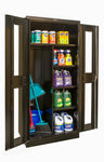 Hallowell 400 Series Commercial Steel Cabinet, Combination Configuration w/ Safety View Double Door 36