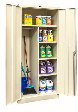 Hallowell 400 Series Commercial Steel Cabinet, Combination Configuration Double Door 36"W x 24"D x 72"H (HAL-455C24)