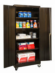 Hallowell 800 Series Commercial Steel Cabinet, Storage Configuration Double Door 36