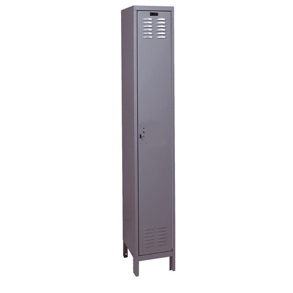 Hallowell ValueMax Metal Locker: Premium Wardrobe Single - Tier, 1 - Wide - 12"W x 12"D x 78"H (HAL - UH1228 - 1) - SchoolOutlet