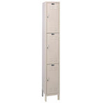 Hallowell ValueMax Metal Locker: Premium Wardrobe Triple - Tier, 1 - Wide - 12