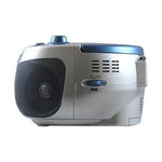 HamiltonBuhl Ear AudioStar Boombox Radio, CD, USB, Cassette Player with Tape and CD to MP3 Converter - Blue (HML - 5050ULTRA) - SchoolOutlet