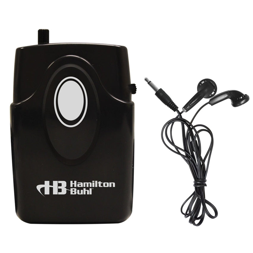 HamiltonBuhl Additional Receiver with Mono Ear Buds for ALS700 Only (HML - ALSR700) - SchoolOutlet
