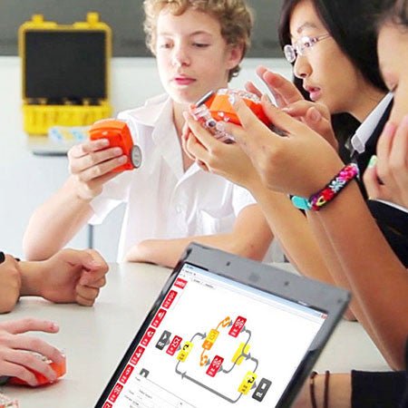 HamiltonBuhl Edison Educational Robot Kit - Set of 10 - STEAM - Robotics and Coding (HML - EDIBOT - 10) - SchoolOutlet