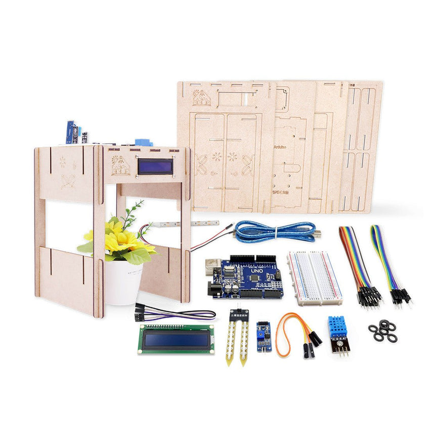 HamiltonBuhl Arduino Based Build - It - Yourself LED SmartFarm Grow Light Kit (HML - GLT - DIY) - SchoolOutlet