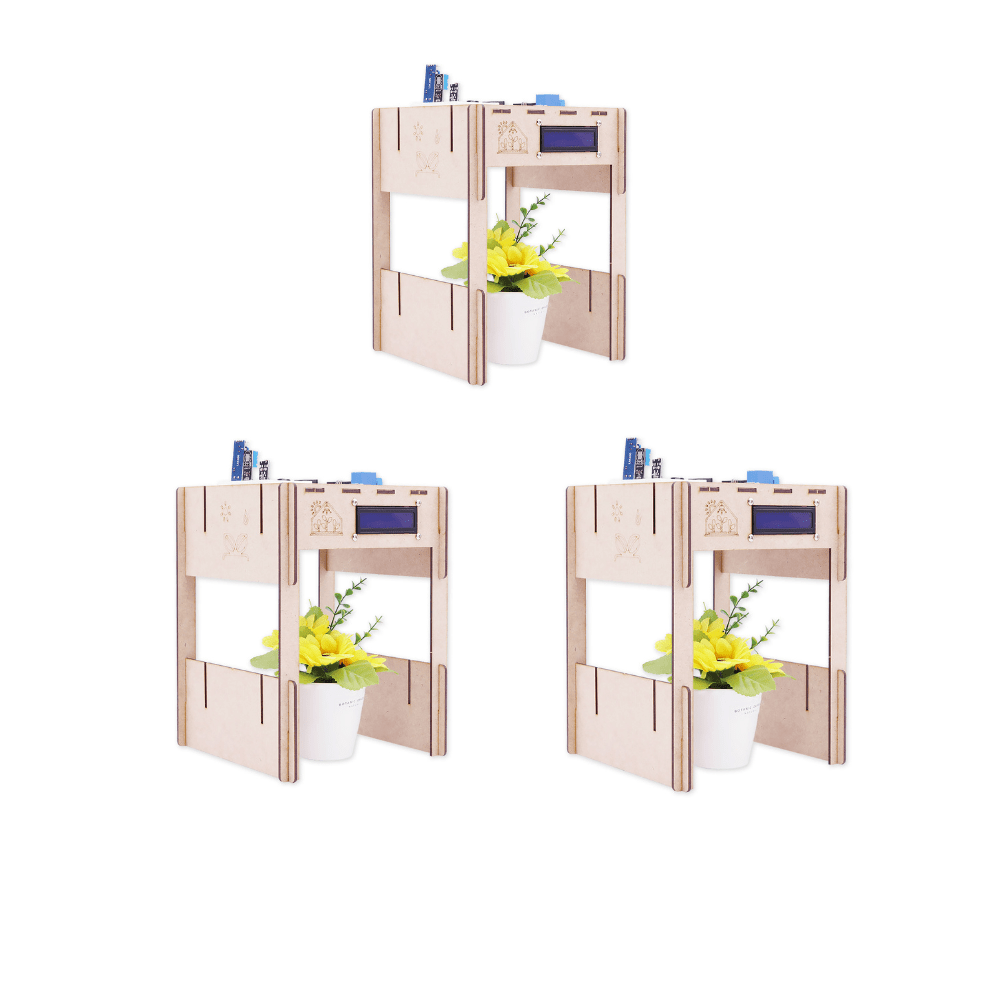 HamiltonBuhl Arduino Based Build - It - Yourself LED SmartFarm Grow Light - Classroom Pack of 3 (HML - GLT - DIY3) - SchoolOutlet