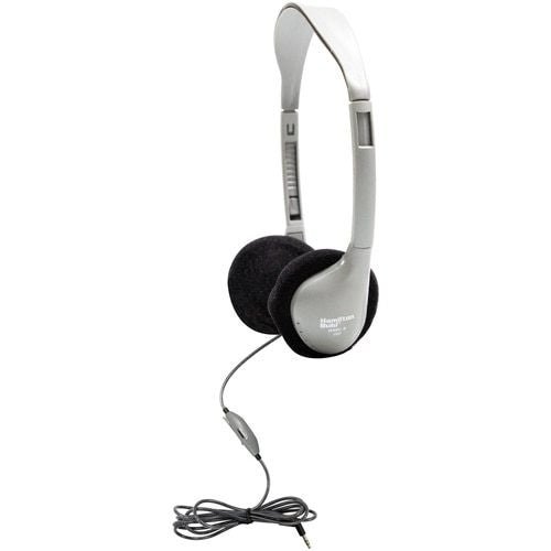 HamiltonBuhl SchoolMate On - Ear Stereo Headphone with in - line Volume (HML - HA2V) - SchoolOutlet
