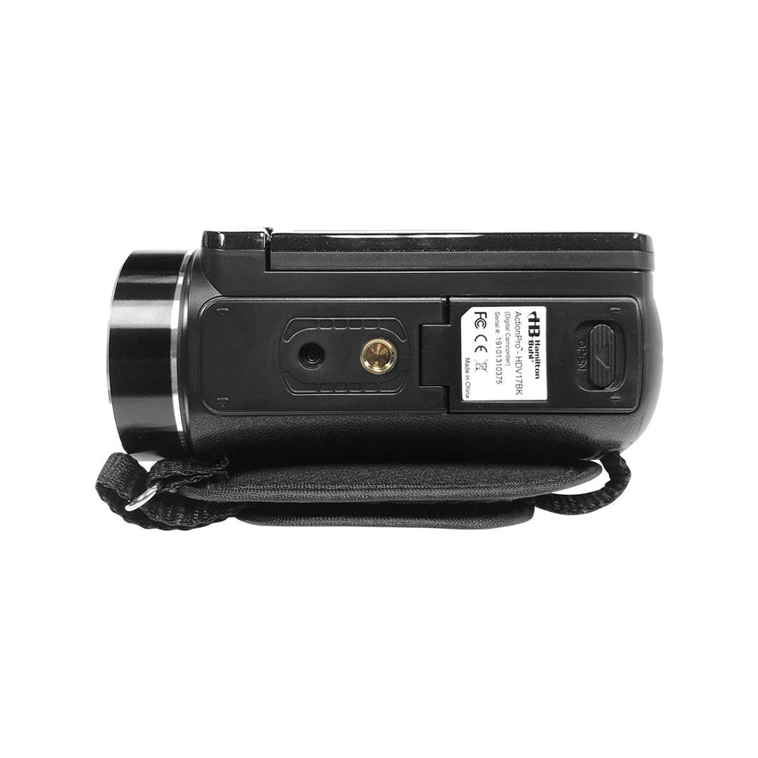 HamiltonBuhl ActionPro 30MP, 18x Digital Zoom, 2.7K High - Definition Digital Camcorder (HML - HDV17BK) - SchoolOutlet