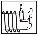 HamiltonBuhl Hook - It Dual Headphone/Headset Hanger with 3M Adhesive and Screws (HML - HP - HOOK) - SchoolOutlet