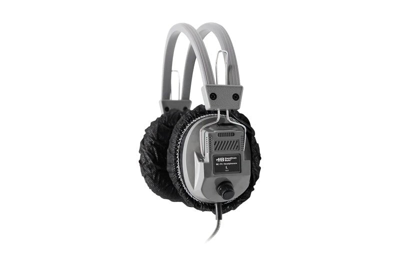 HamiltonBuhl HygenX Sanitary, Disposable Ear Cushion Covers for 4.5" Deluxe - Sized Headphones and Headsets, 50 Pairs (HML - HYGENX45 - XXX) - SchoolOutlet