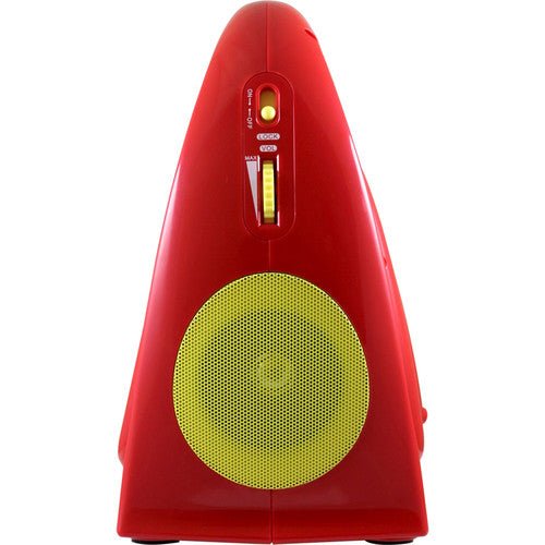 Hamilton Buhl J22RCS1YR Portable Digital Jukebox with CD Player & Karaoke Function Red/Yellow (HML - J22RCS1YR) - SchoolOutlet