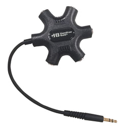 HamiltonBuhl 5-Position Portable Galaxy Starfish Jackbox (HML-JBPSF)
