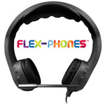 HamiltonBuhl Flex - Phones TRRS Headset with Gooseneck Microphone for K - 5 - 42 Pack (HML - KFX2BLK - 42) - SchoolOutlet