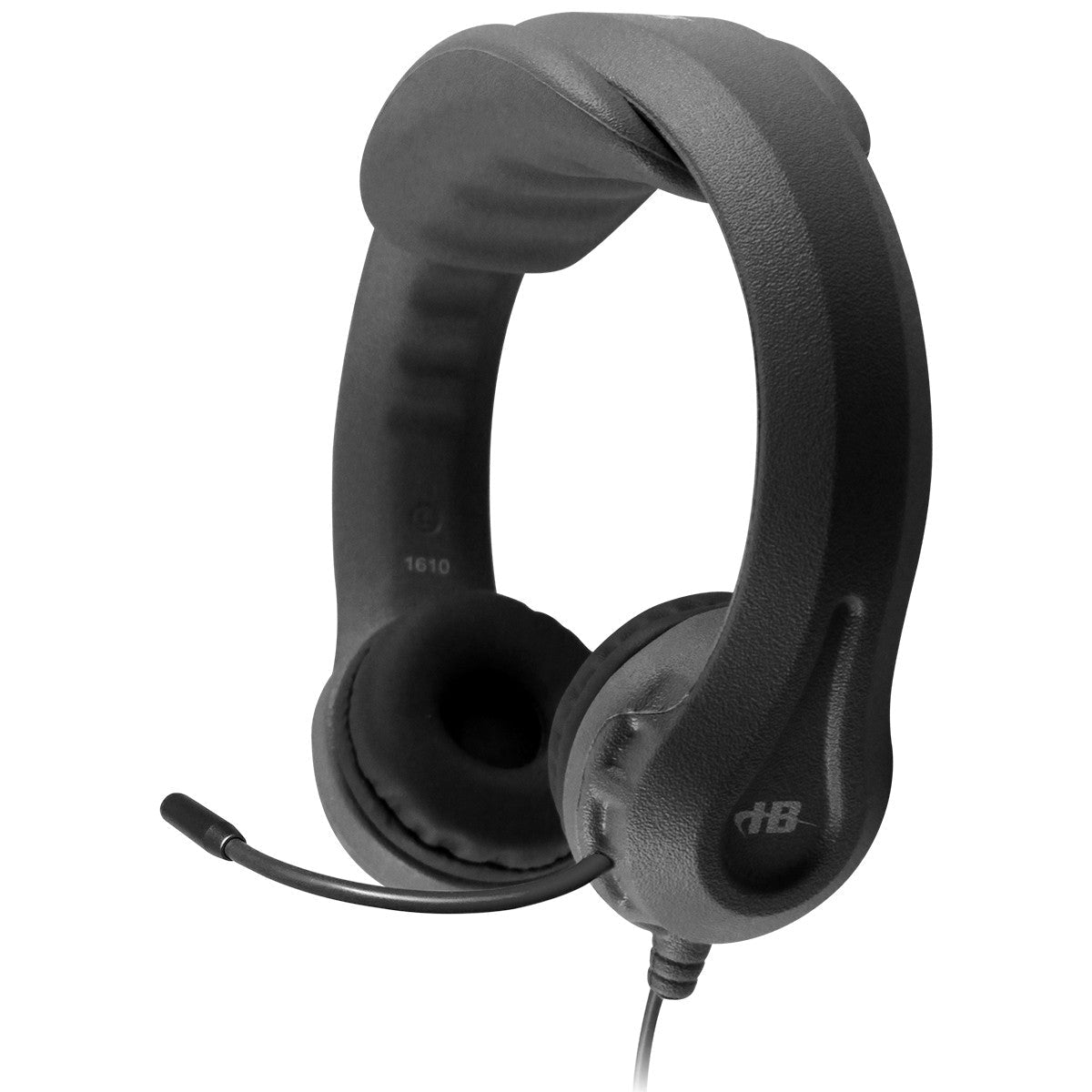 HamiltonBuhl Flex - Phones TRRS Headset with Gooseneck Microphone for K - 5 - 42 Pack (HML - KFX2BLK - 42) - SchoolOutlet