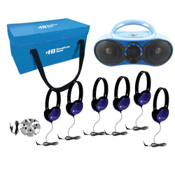 HamiltonBuhl AudioMVP Bluetooth/CD/FM Listening Center, 6 Station (HML-LCMVP1)