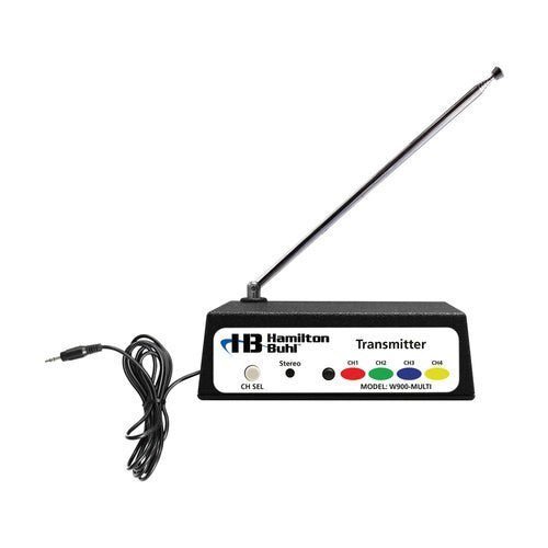 HamiltonBuhl 12 - Station Wireless Listening Center with Wireless Multi - Channeled Transmitter and Headphones (HML - LCP/12/901) - SchoolOutlet
