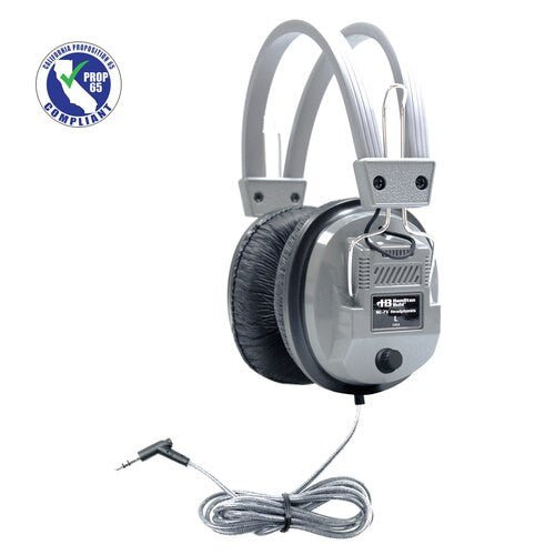 HamiltonBuhl Listening Center, 8 - Station Jackbox with Volume, Deluxe - Sized Headphones with Carry Case (HML - LCP/JBP - 8SV/HA5) - SchoolOutlet