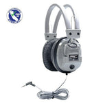 HamiltonBuhl Listening Center, 8 - Station Jackbox with Volume, Deluxe - Sized Headphones with Carry Case (HML - LCP/JBP - 8SV/HA5) - SchoolOutlet