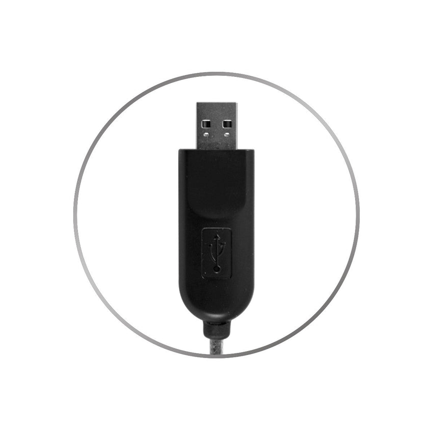 HamiltonBuhl MACH - 2 Deluxe - Sized Multimedia Headset with Steel - Reinforced Gooseneck Mic - 40 Pack (HML - M2USB - 40) - SchoolOutlet