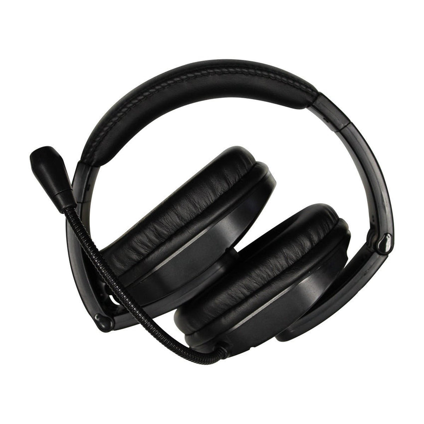 HamiltonBuhl MACH - 2 Deluxe - Sized Multimedia Headset with Steel - Reinforced Gooseneck Mic - 40 Pack (HML - M2USB - 40) - SchoolOutlet