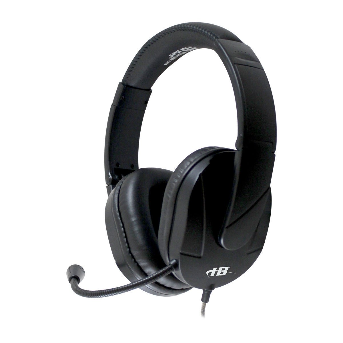 HamiltonBuhl MACH - 2 Deluxe - Sized Multimedia Headset with Steel - Reinforced Gooseneck Mic - 40 Pack (HML - M2USB - 40) - SchoolOutlet