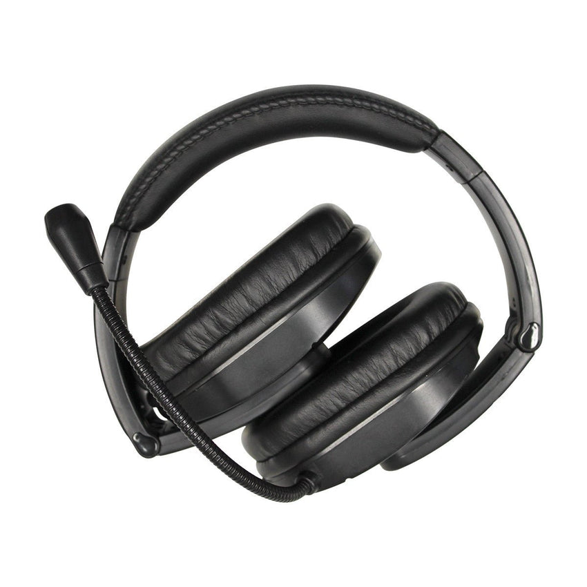 HamiltonBuhl MACH - 2 USB Type - C Multimedia Stereo Headset - Over - Ear with Steel - Reinforced Gooseneck Mic (HML - M2USBC) - SchoolOutlet