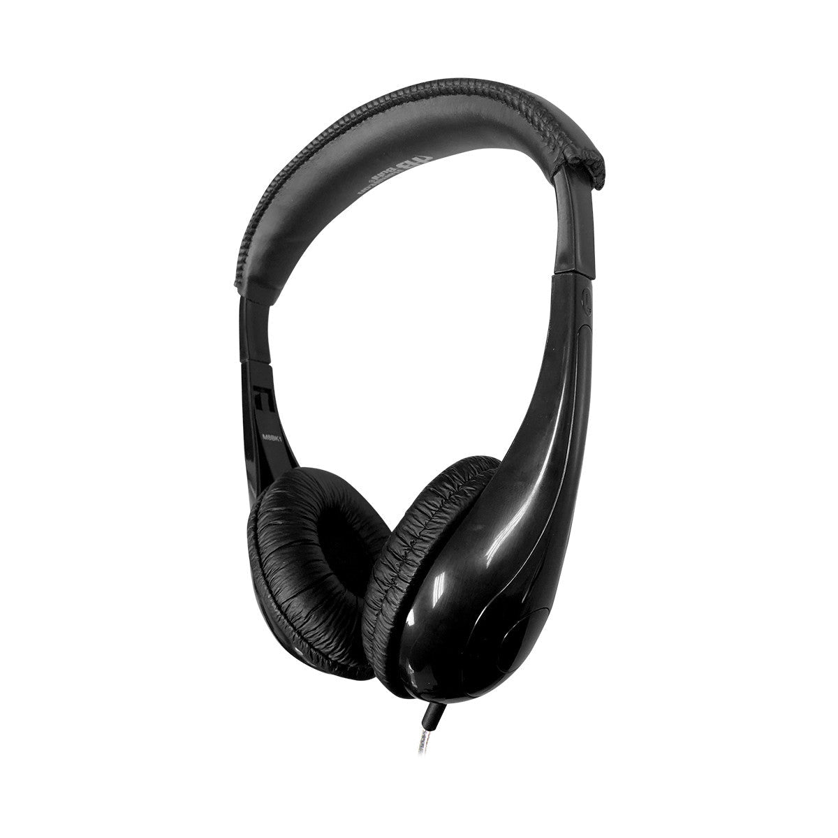 HamiltonBuhl Motiv8 TRS Classroom Headphone with In - line Volume Control (HML - M8BK1) - SchoolOutlet