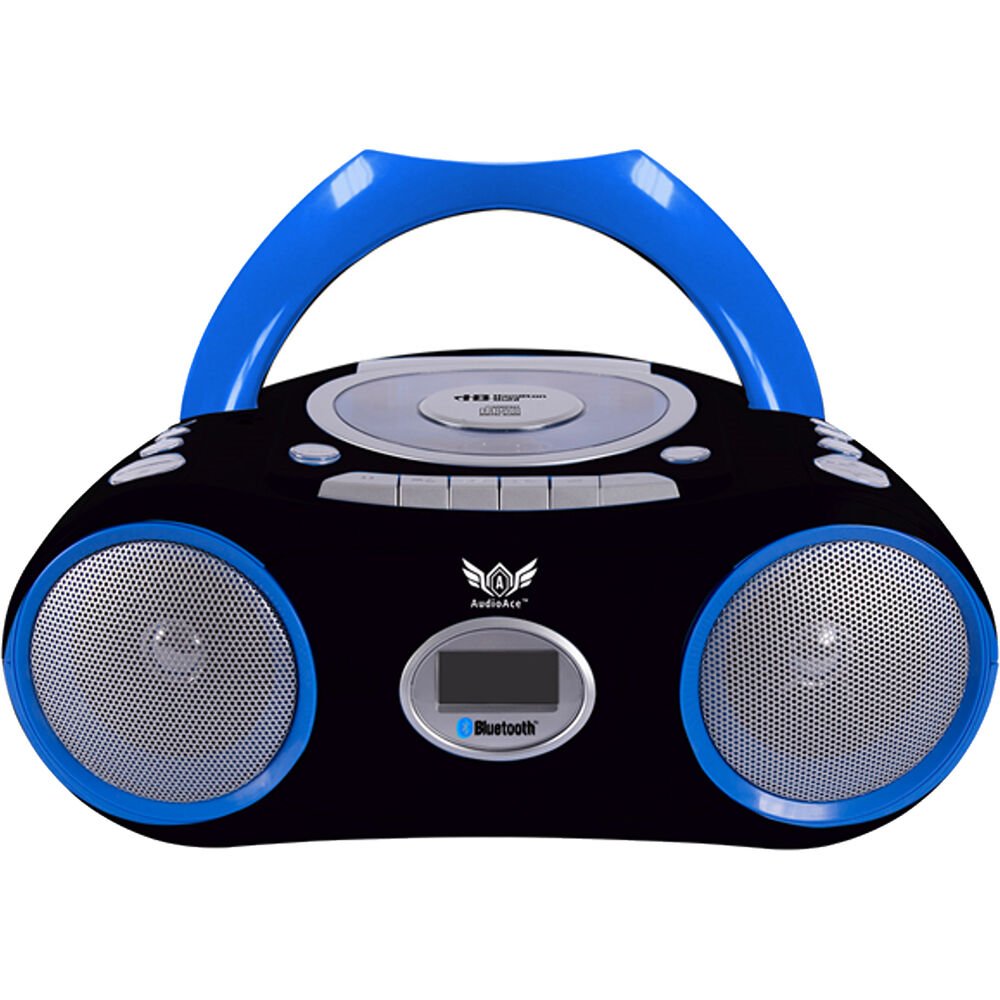 HamiltonBuhl AudioAce Portable Boombox with Bluetooth (HML - MPC - 5050 - XXX) - SchoolOutlet