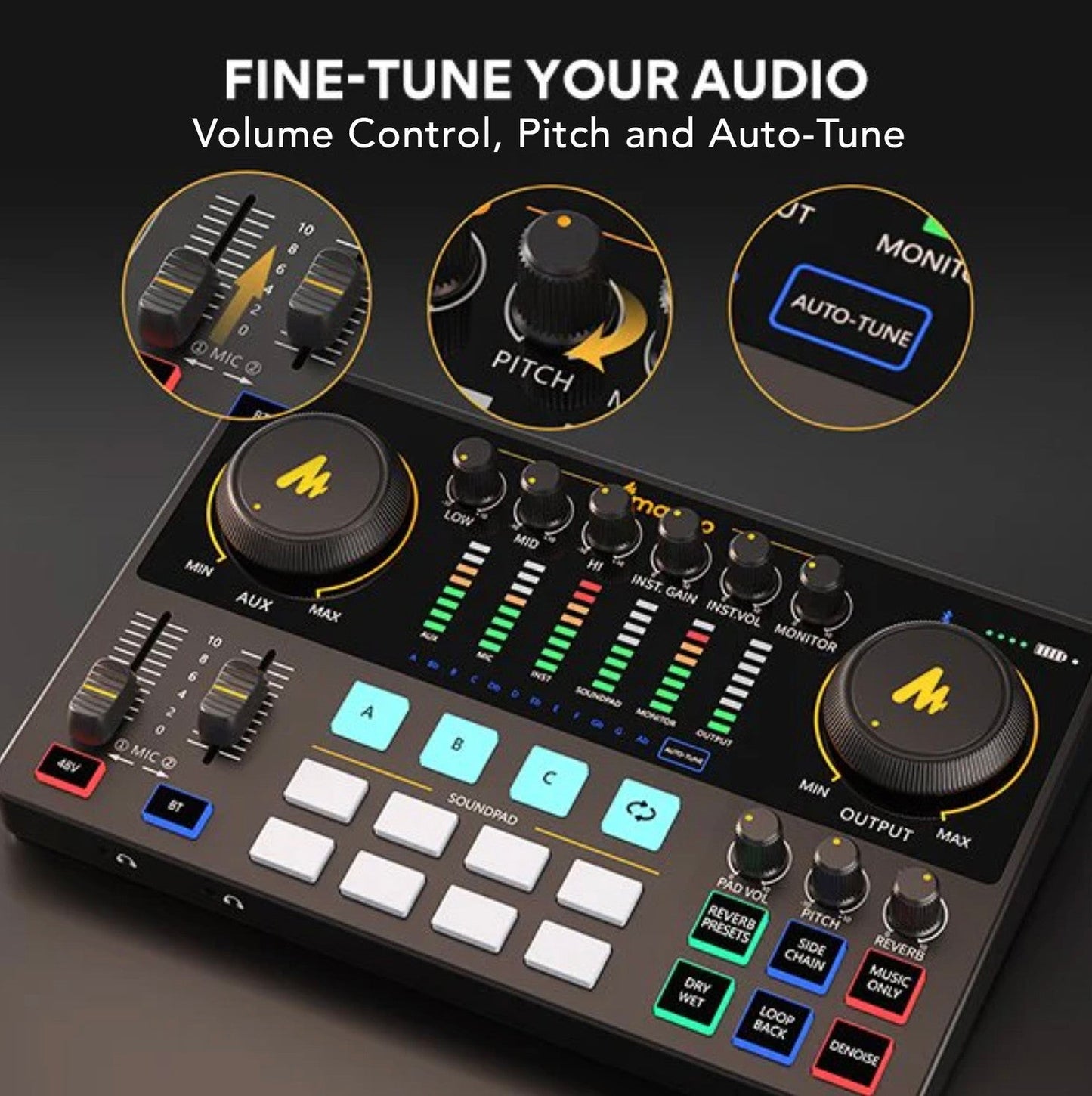 HamiltonBuhl Media Production Studio Kit Content Creation Tools 2 (HML - MPSK - CT3 - XLR) - SchoolOutlet