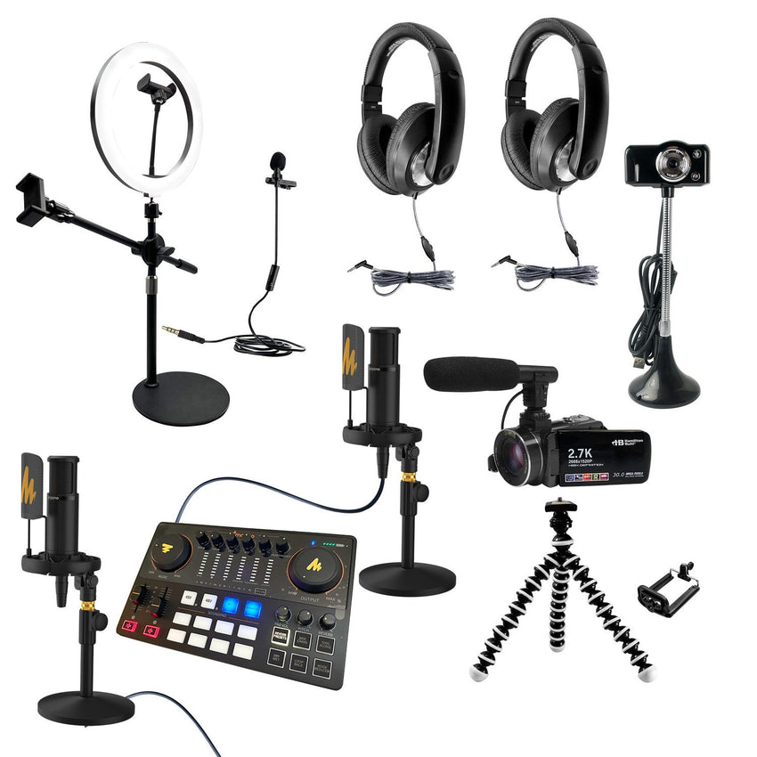 HamiltonBuhl Media Production Studio: Ultra Interview Kit 3 (HML - MPSK - INT3) - SchoolOutlet