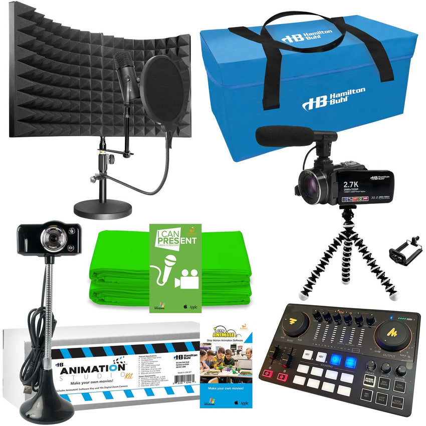 HamiltonBuhl Media Production Ultra - Deluxe Studio Kit (HML - MPSK - XL) - SchoolOutlet