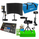 HamiltonBuhl Esports Media Production Ultra - Deluxe Studio Kit with XLR Mic (HML - MPSK - XLR) - SchoolOutlet