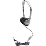 HamiltonBuhl SchoolMate On - Ear Stereo Headphone with Leatherette Cushions and in - line Volume (HML - MS2LV) - SchoolOutlet