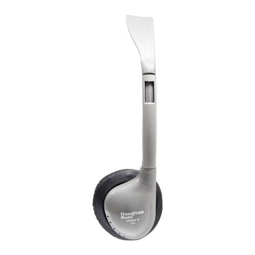 HamiltonBuhl SchoolMate On - Ear Stereo Headphone with Leatherette Cushions and in - line Volume (HML - MS2LV) - SchoolOutlet