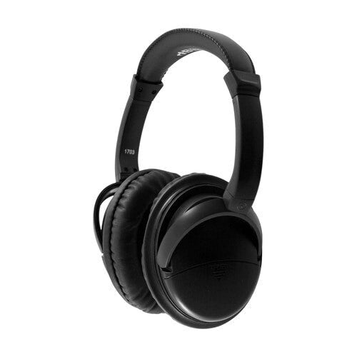 HamiltonBuhl Deluxe Active Noise - Cancelling Headphones with Case (HML - NCHBC1) - SchoolOutlet